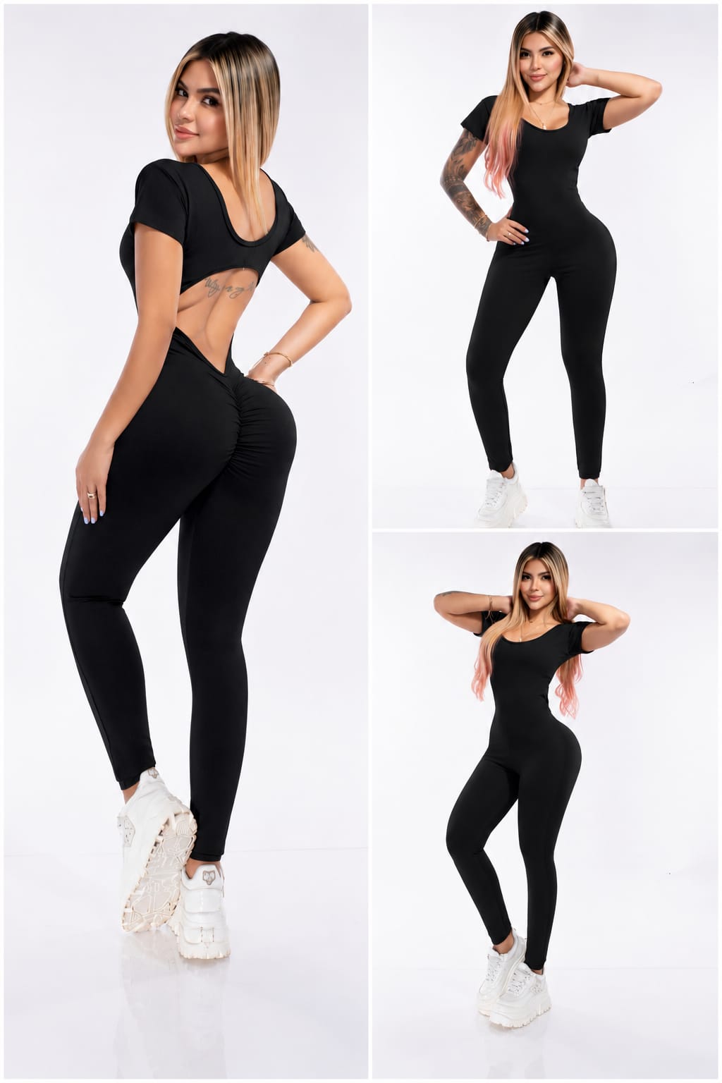 Enterizo Push Up Bota Tubo