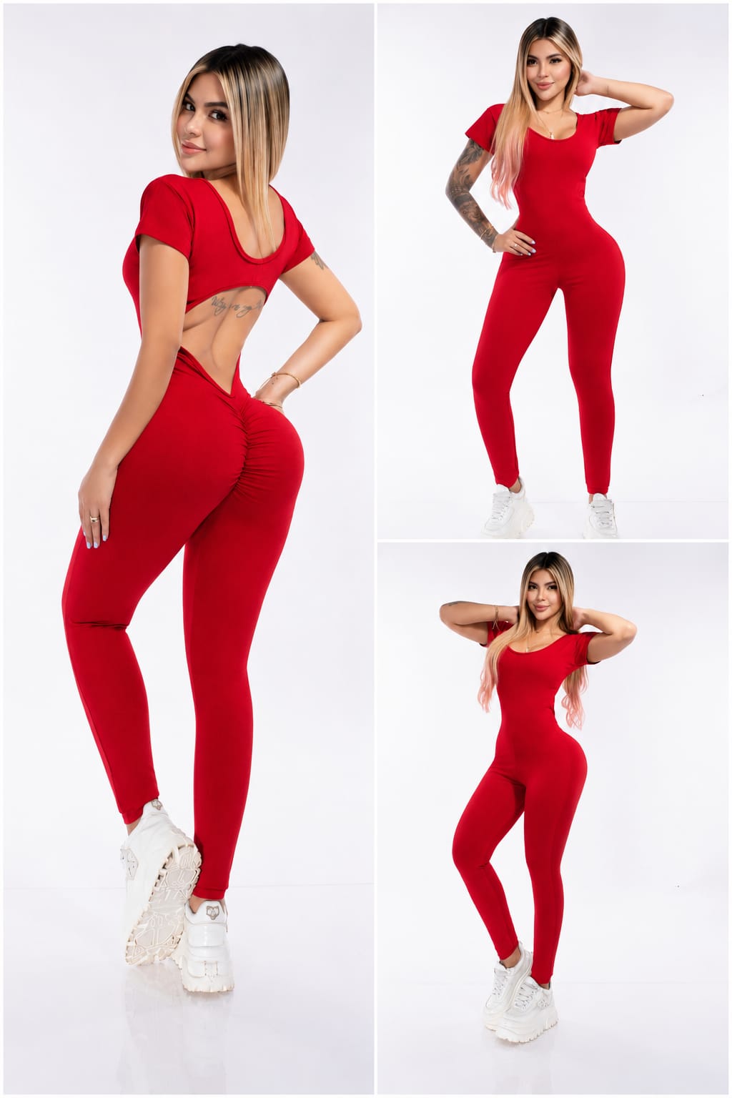 Enterizo Push Up Bota Tubo