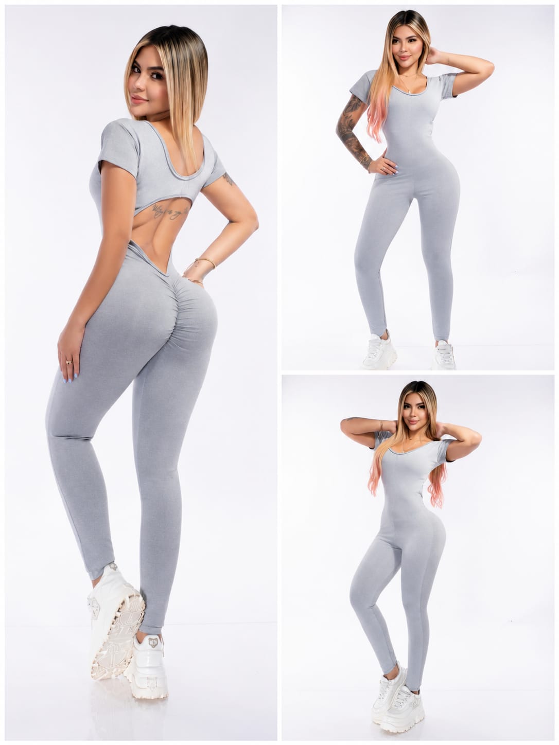 Enterizo Push Up Bota Tubo