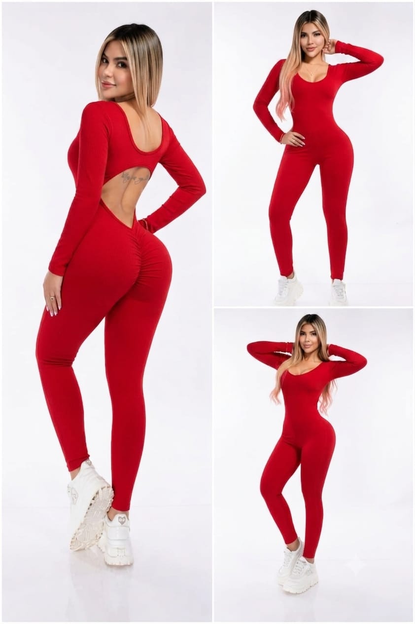 Enterizo Push Up Bota Tubo